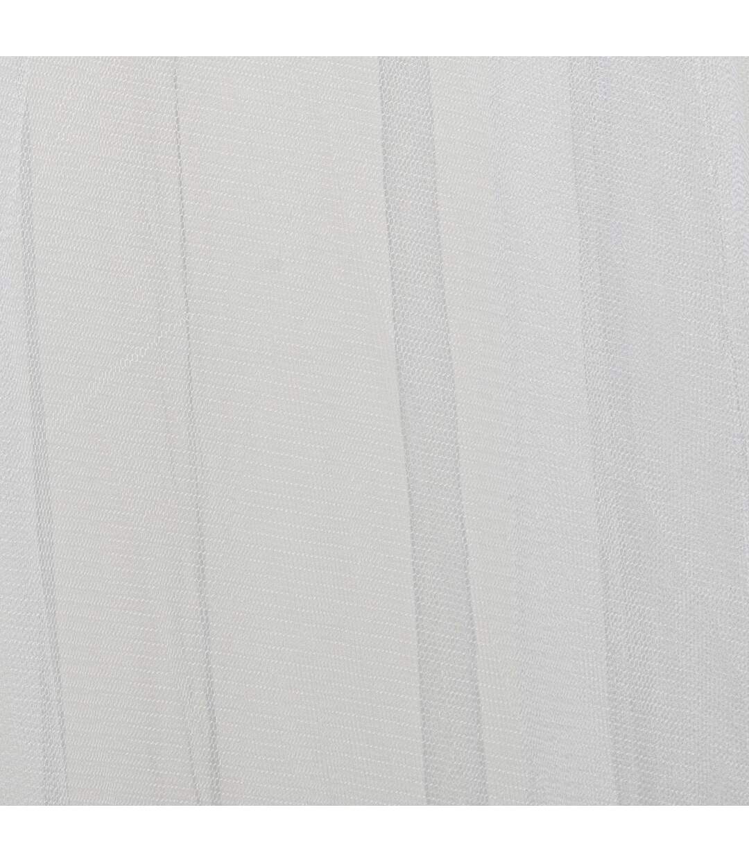 Ciel de lit bordure doré - Hauteur 230 cm - Blanc-3