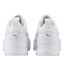 Womens/ladies Mayze Leather Platform Trainers White Puma-2