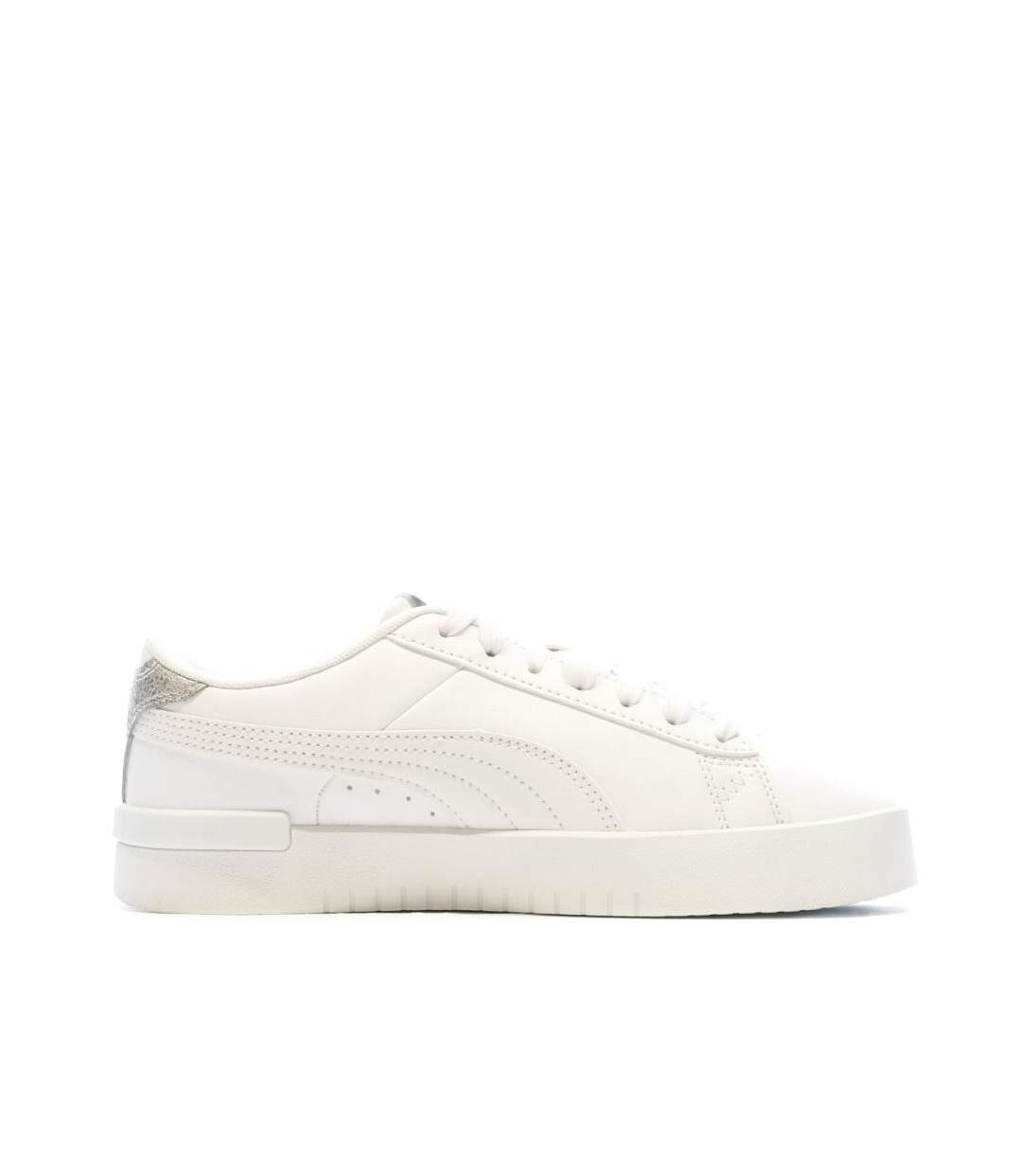 Baskets blanches femme puma jada metallic-2