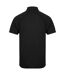 Finden & Hales Mens Piped Performance Sports Polo Shirt (Black/Black) - UTRW427-2