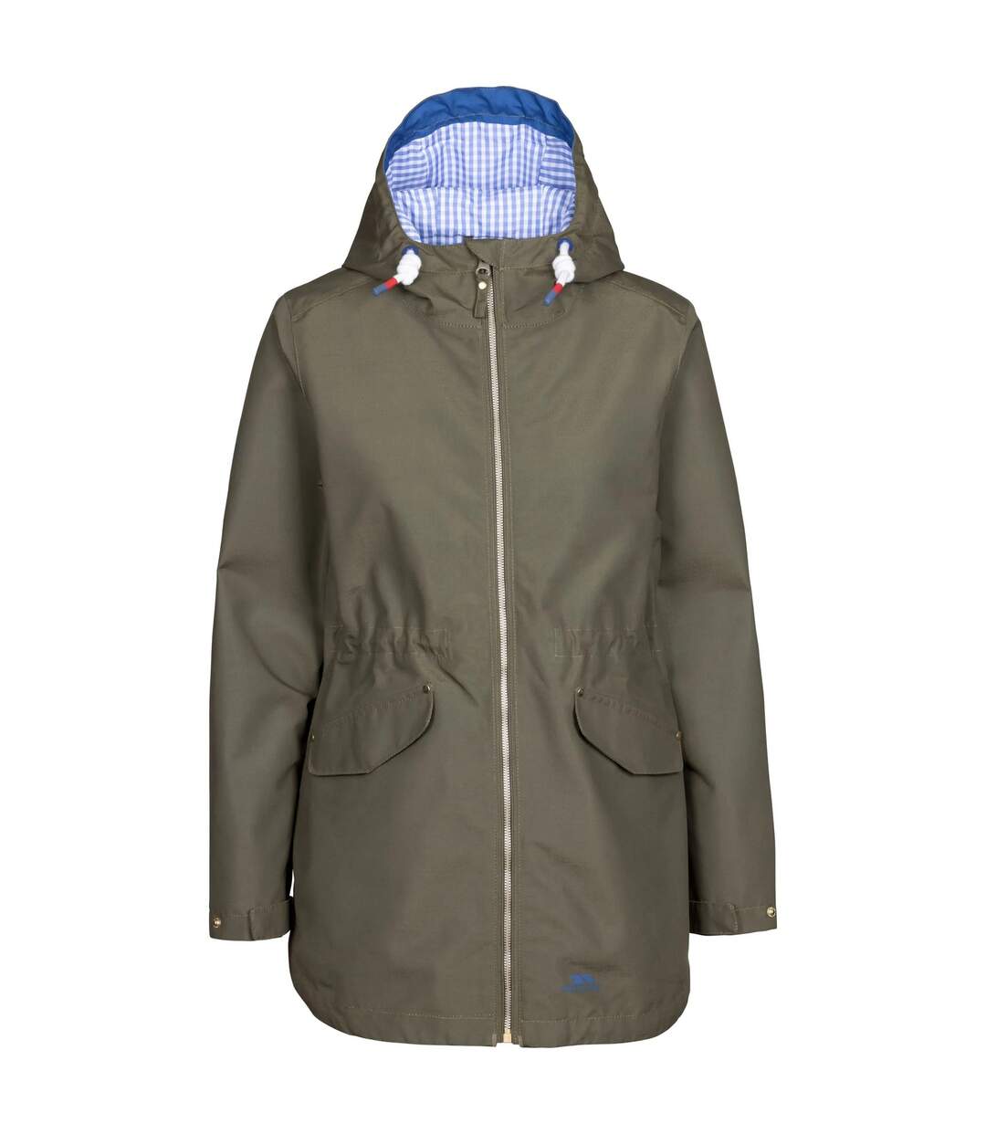 Veste imperméable finch femme vert kaki Trespass