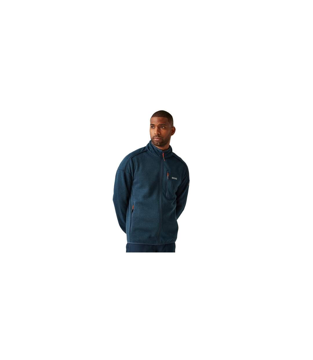 Veste Polaire Kames Homme Denim Sombre Orange Sanguine Regatta-1