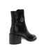 Bottines plotto femme noir Dune London-2