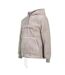 Mens Logo Sherpa Quarter Zip Hoodie Grey MKI MIYUKI ZOKU-4