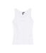 Débardeur Sans Manches Lulu Femme Blanc Vif Vero Moda-2