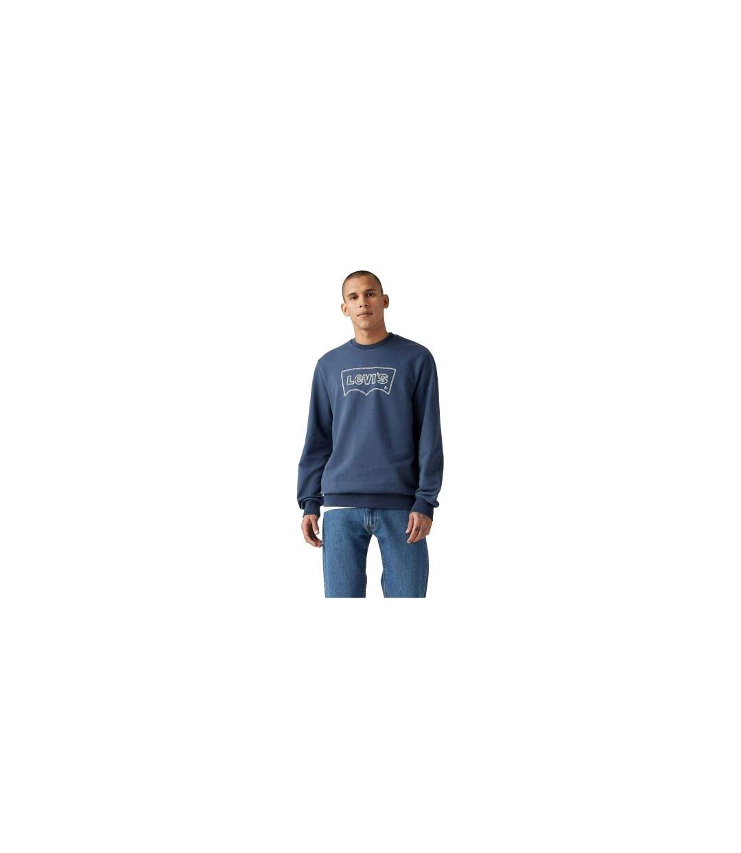 Sweat Homme Bleu Nuit Levis-1