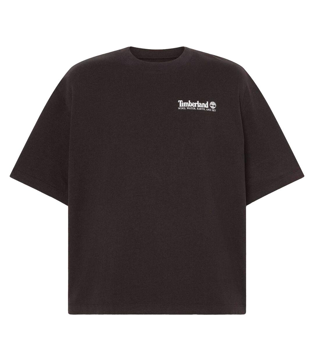 Mens Mountain Scene T-shirt Black Timberland-3