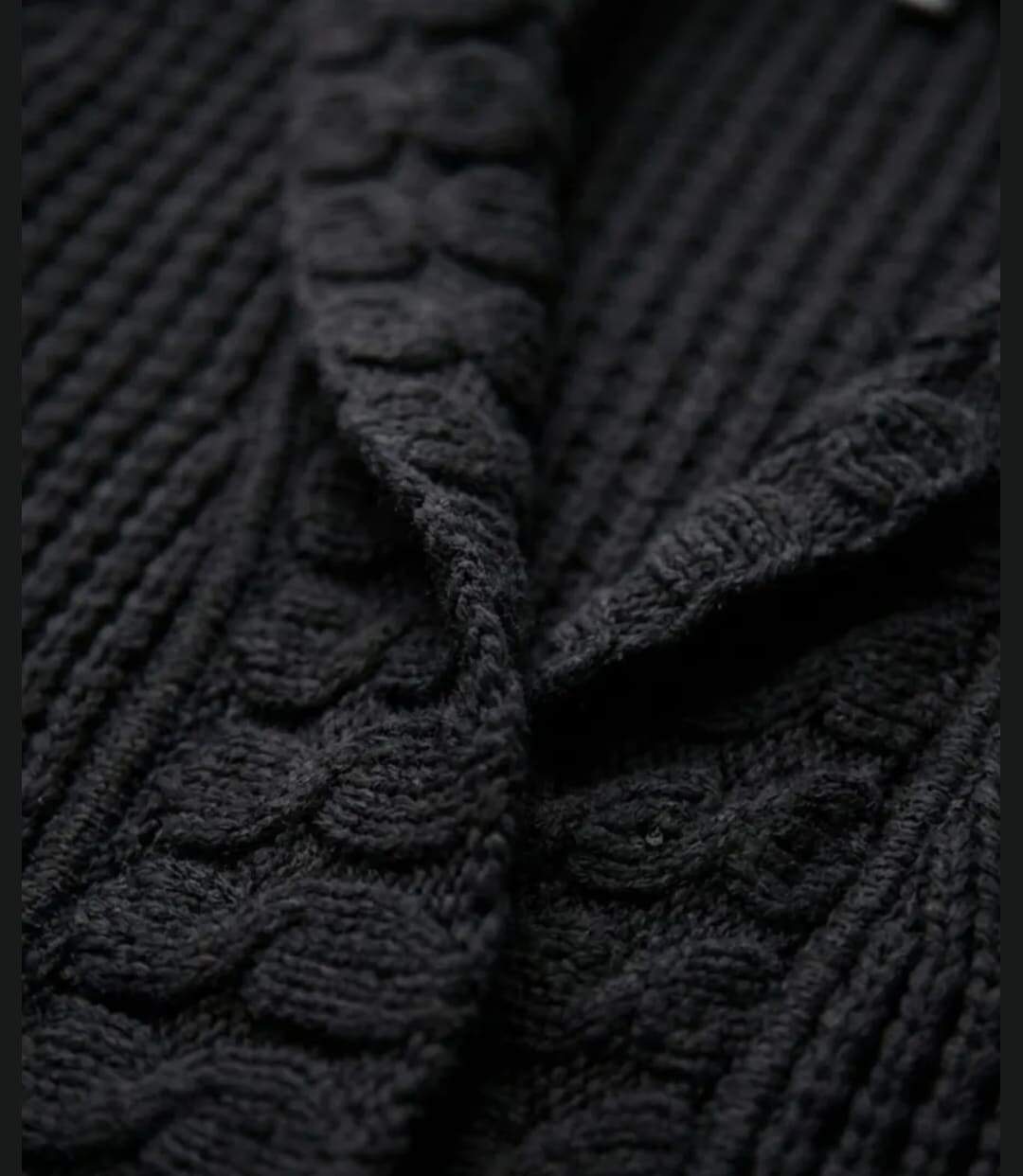 Gilet Femme Maille Douce Noir (Réf. AH1173N)-3