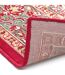 Tapis Déco Tissé Ispahan 140x200cm Rouge-3