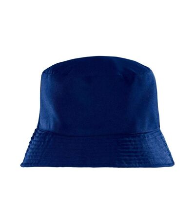 Mens core reversible bucket hat royal blue/white Result Genuine Recycled