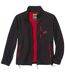 Blouson Softshell Doublé Polaire Noir-6