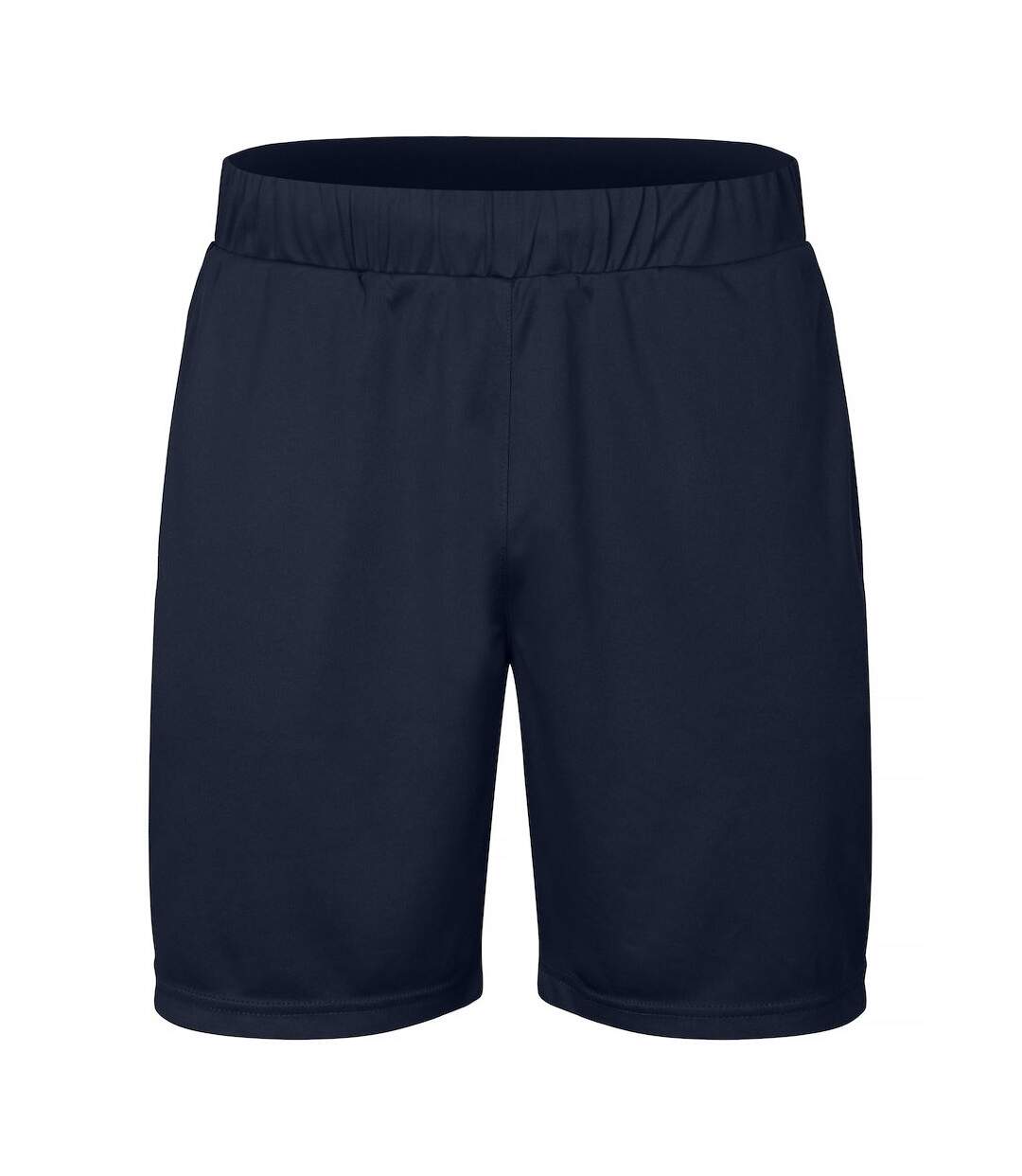 Unisex Adult Plain Active Shorts Dark Navy Clique-1