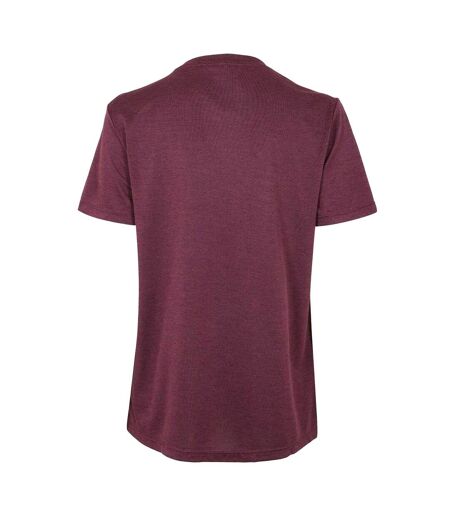 Womens/ladies Tech C Polyester T-shirt Espresso USA Pro