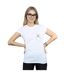 Disney T-shirt en coton à fausse poche Finker Bell Femme/Ladies (Blanc) - UTBI43867-2