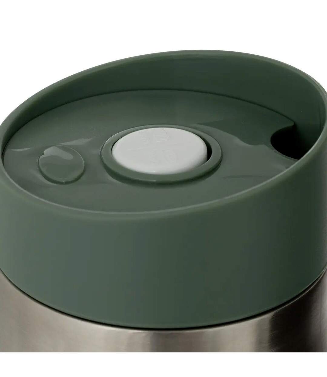 Mug Isolant Inox & Silicone 0,35L Vert-2