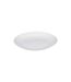 Lot de 6 Assiettes Plates Réutilisables Square 25cm Blanc-2