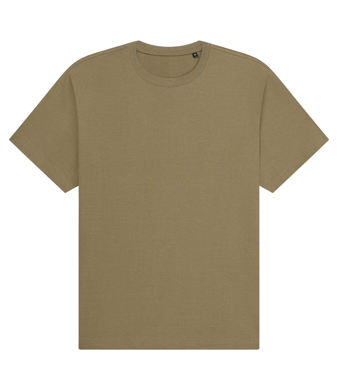 Unisex Adult Organic Heavy T-shirt Army UCC Label Free Collection-1