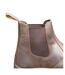 Womens/ladies Kingham Oiled Leather Low Heel Chelsea Boots Brown Brogini-4