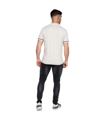 Mens trippere polo shirt off white Duck and Cover