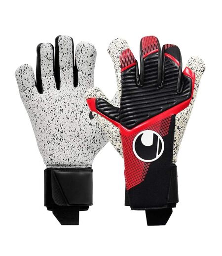 Gants de gardien noir/rouge homme uhlsport powerline supergrip+ hn - t9.5