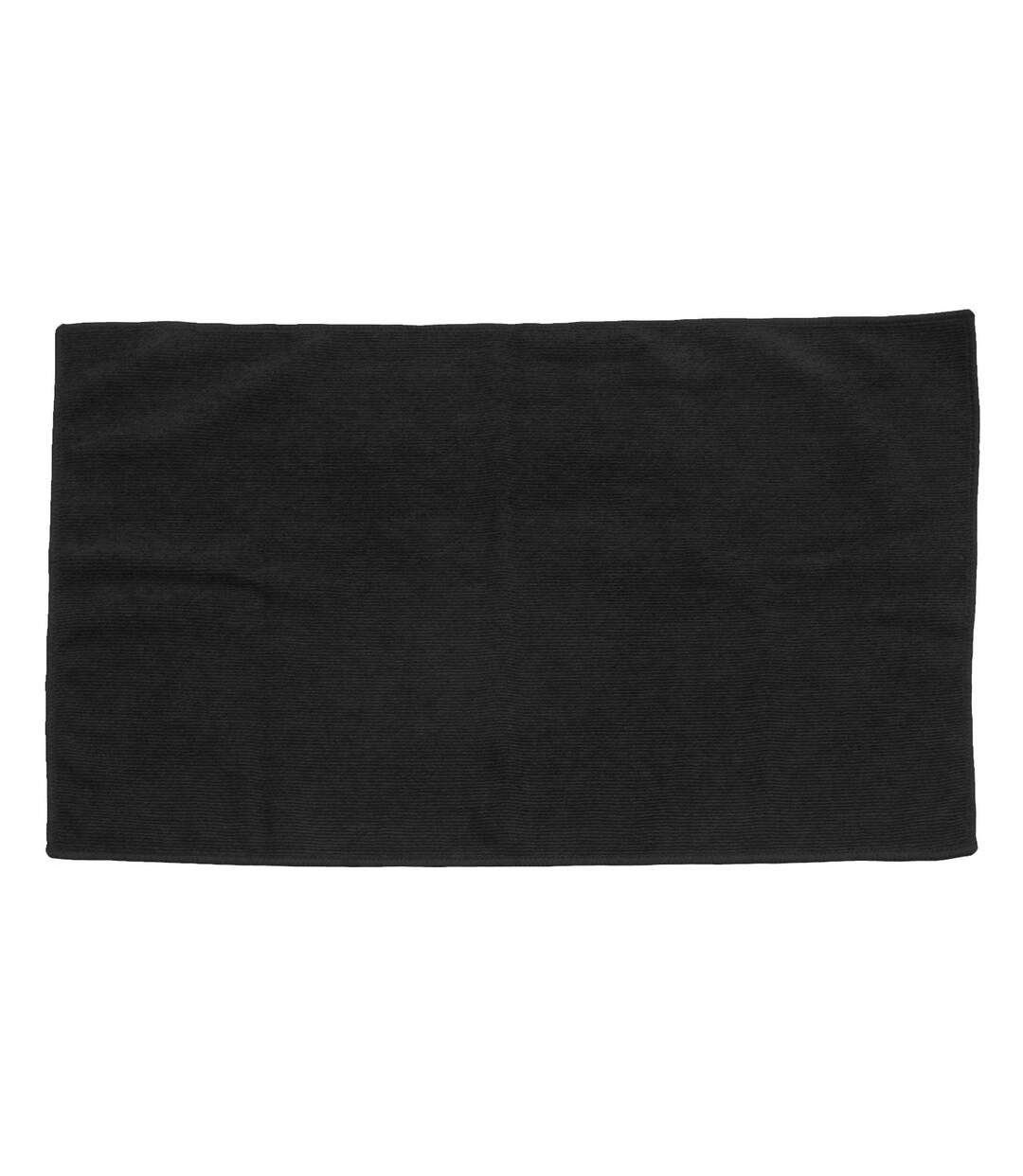 Serviette de douche en microfibre taille unique noir Towel City-1