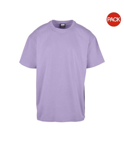 Pack of 2  Mens oversized t-shirt  lavender Urban Classics