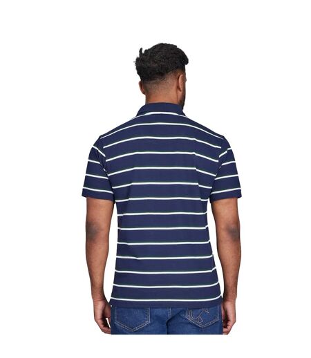 Polo homme bleu marine Raging Bull