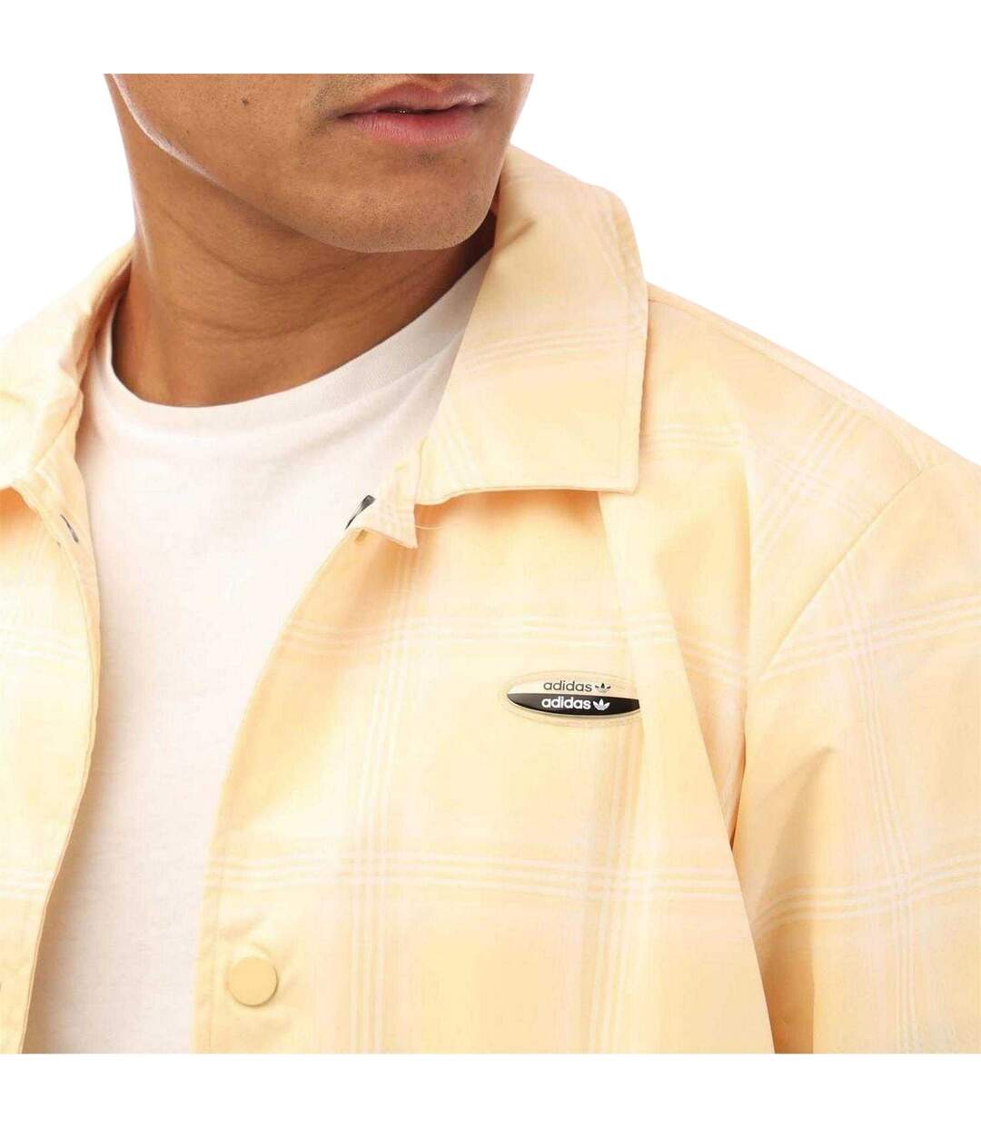 Veste D´entraîneur Motif/style Logo Homme Jaune Adidas-4