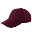 Casquette Leisure Bordeaux Beechfield-2