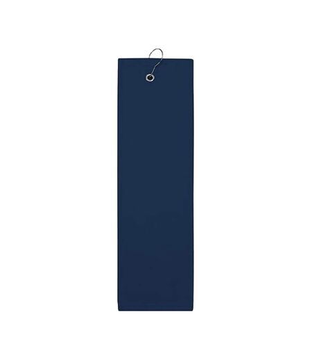 Serviette De Golf Motif/style Uni Taille Unique Bleu Marine The One Towelling