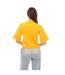 T-shirt femme jaune Palm Angels-2
