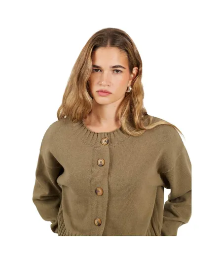 Cardigan Femme Kaki Brave Soul