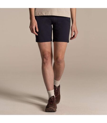 Short Décontracté À Taille Mi-haute Kiwi Pro Femme Bleu Marine Foncé Craghoppers