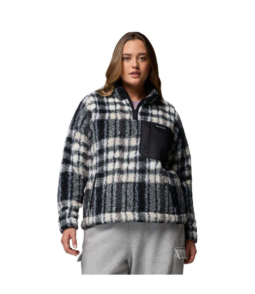 Sweat Femme Noir Columbia-1