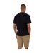 Unisex Adult Neilson Regular T-shirt Black Threadbare-3