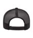 Childrens/kids Retro Trucker Cap Black Flexfit-2