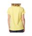 T-shirt jaune femme tbs adinatee 29418 - l-2