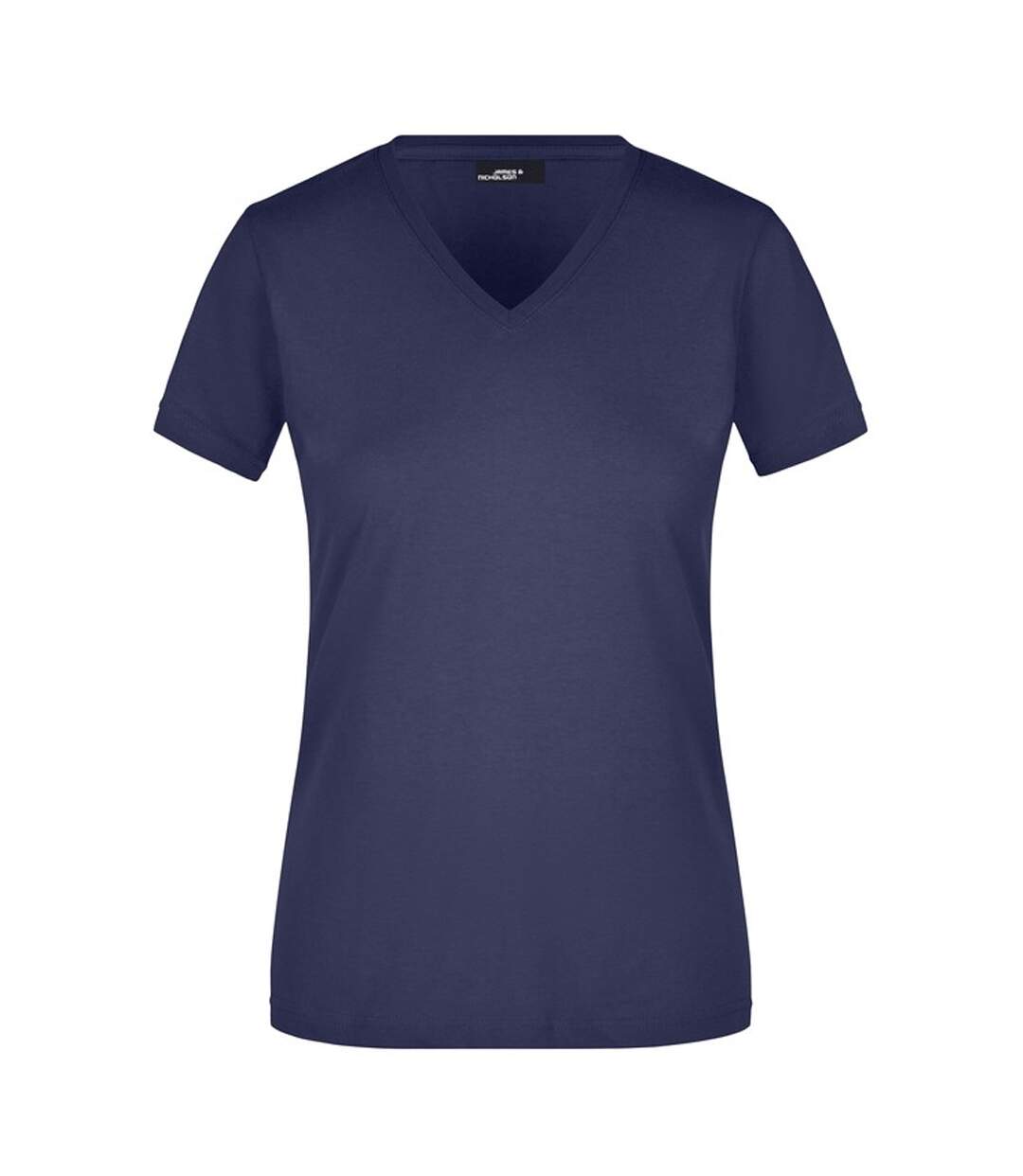 T-shirt Femme Bleu Marine James And Nicholson-1