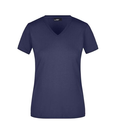 T-shirt Femme Bleu Marine James And Nicholson