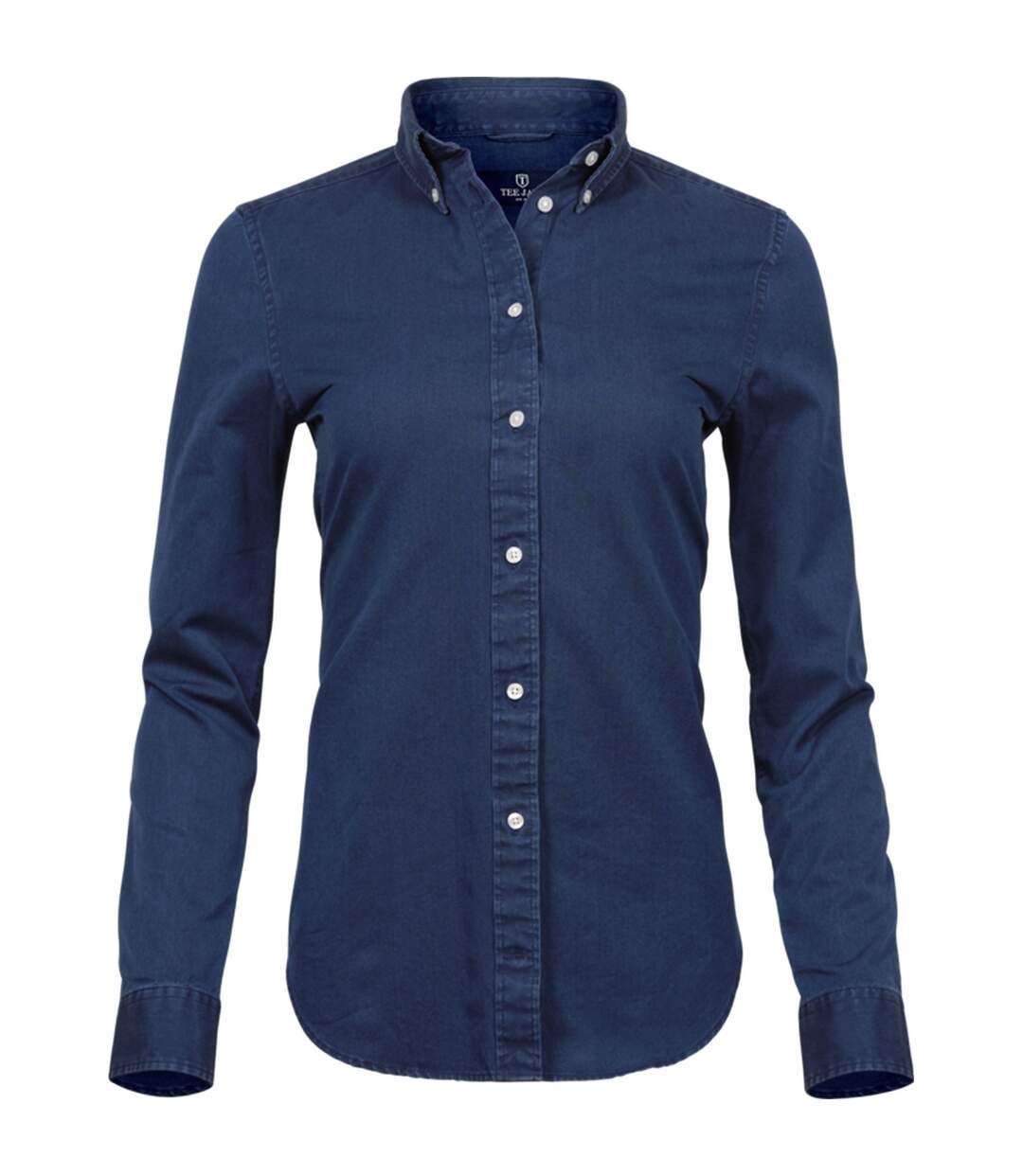 Tee Jays Chemise en sergé décontractée à manches longues pour femmes/dames (Indigo) - UTPC3549