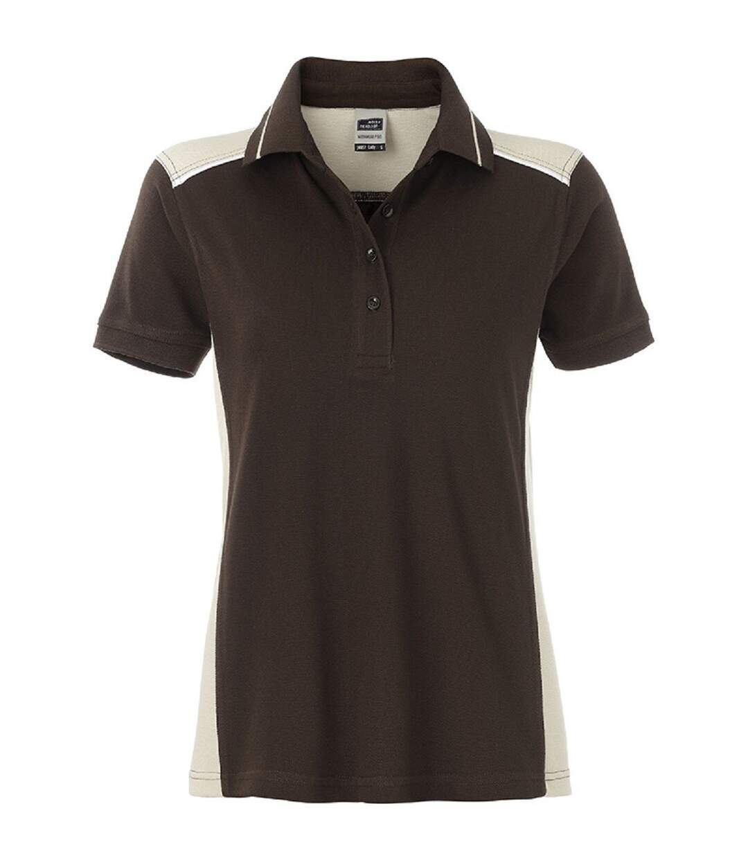 Polo de travail - Femme - JN857 - marron