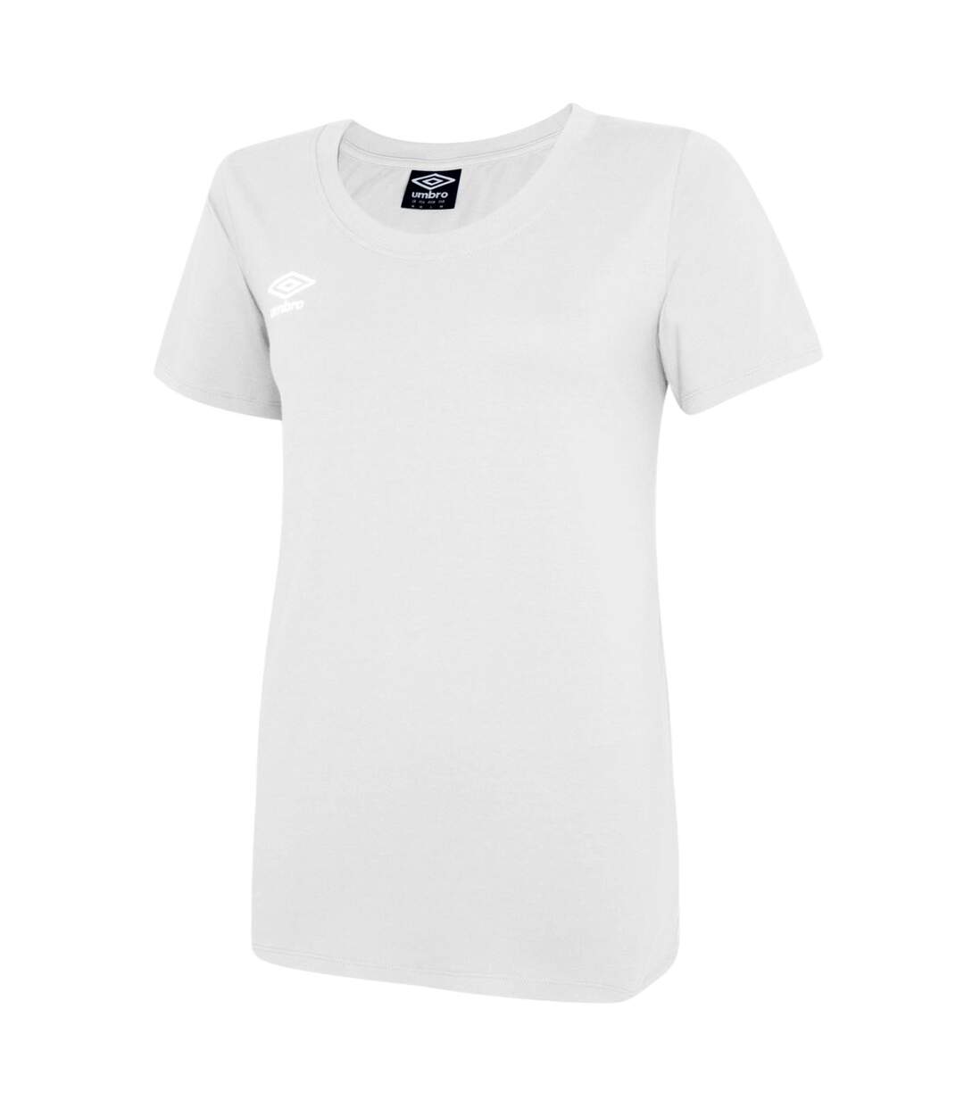 Womens/ladies club leisure t-shirt royal blue/white Umbro-2