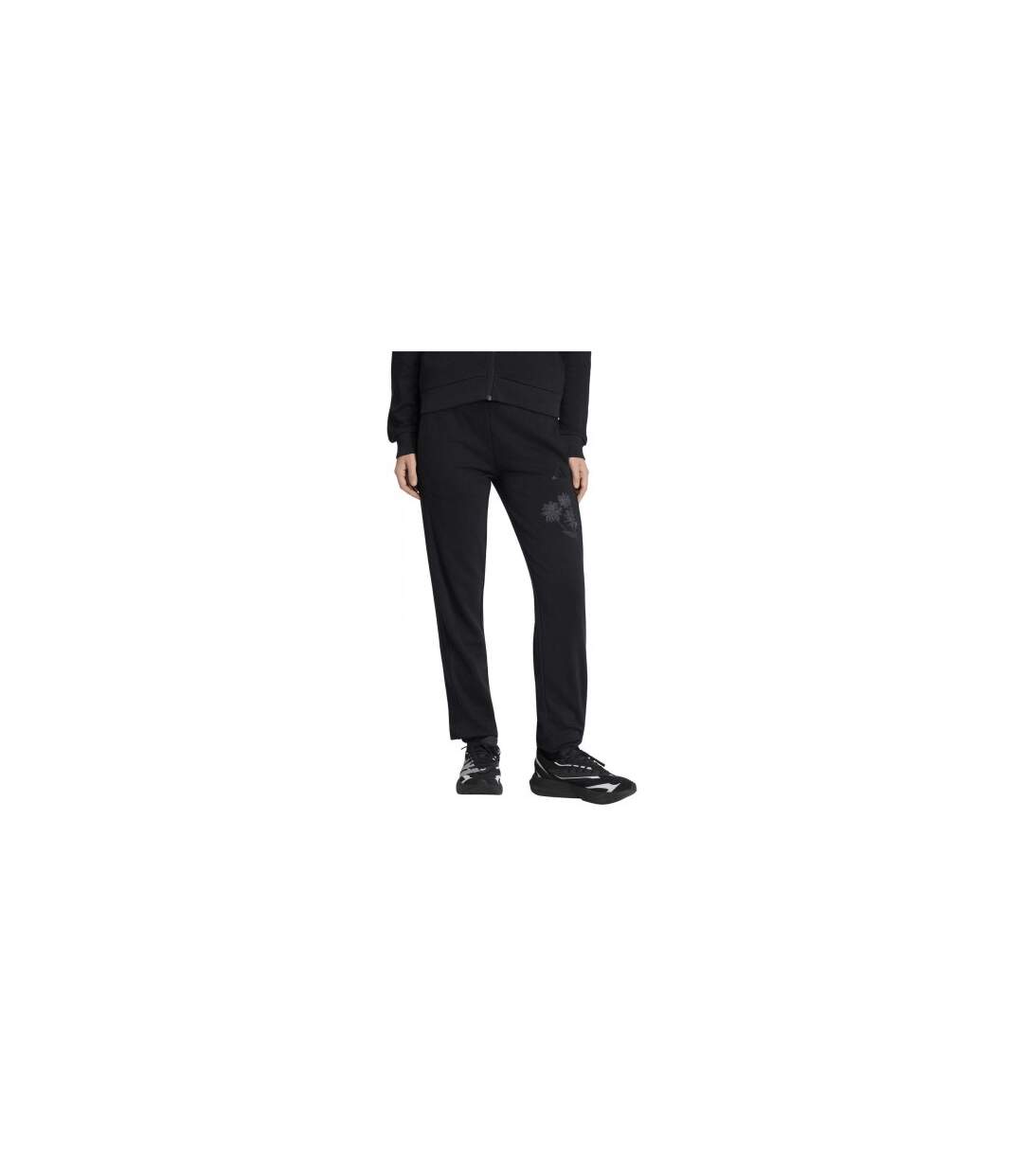 Pantalon De Jogging Femme Noir Adidas-1