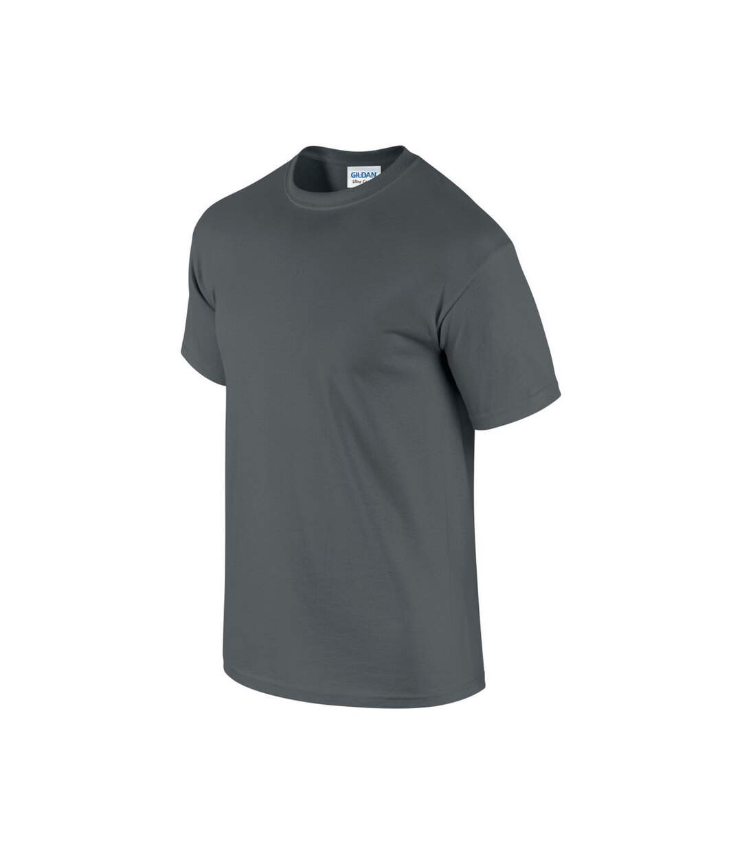Unisex adult ultra cotton t-shirt charcoal Gildan-3