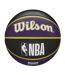 Ballon De Basket Motif/style Nba Los Angeles Lakers Taille 7 Noir Violet Clair Wilson-2