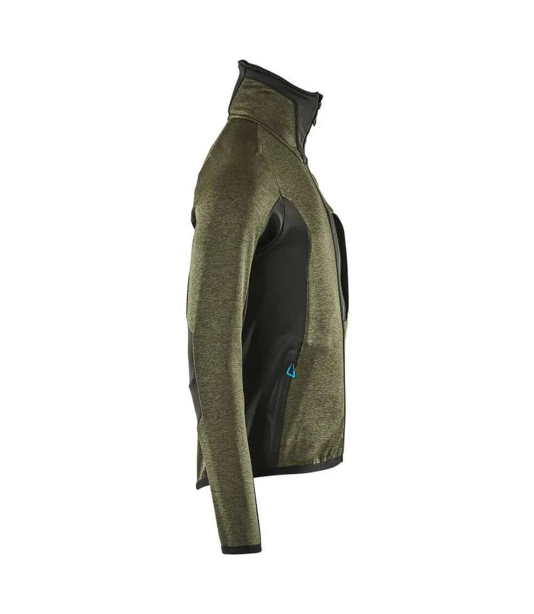 Veste Polaire Advanced Homme Vert Kaki Foncé Noir Mascot-2