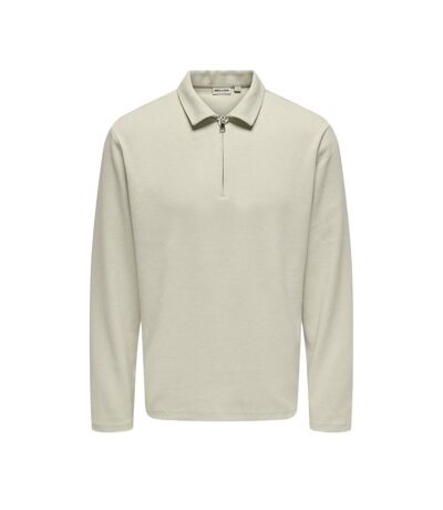 Polo beige homme only & sons newkodyl - l