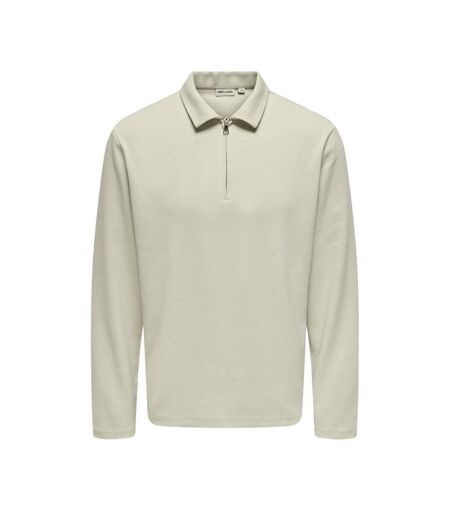 Polo beige homme only & sons newkodyl - l
