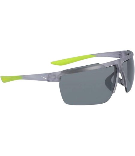 Wrap Sport Sunglasses One Size Light Grey Nike