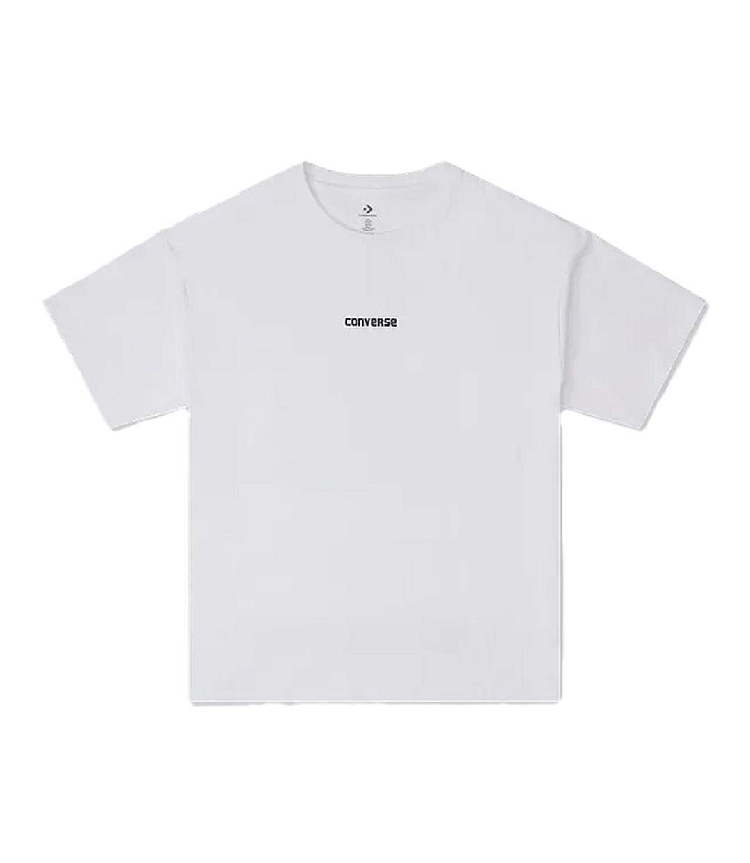 T-Shirt blanc homme converse wordmark sonar-1